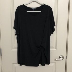 NWOT INC Black Knot Top